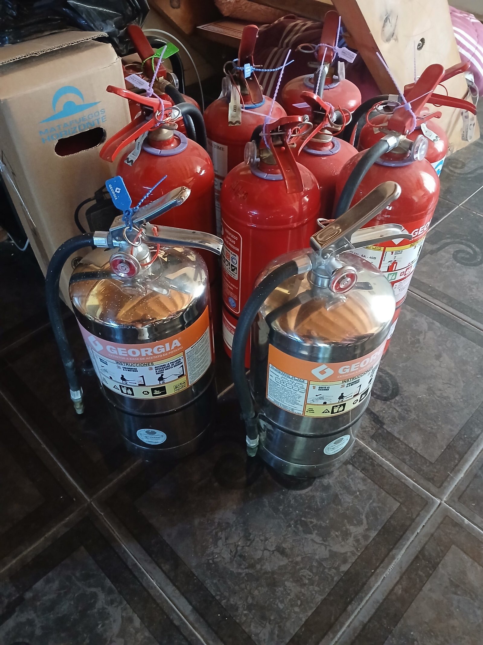 Matafuegos Listos para entregar en san vicente